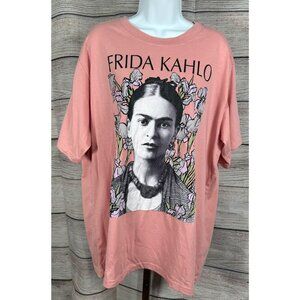 Frida Kahlo Women’s Graphic T-Shirt Short Sleeve Casual Top Size XXL